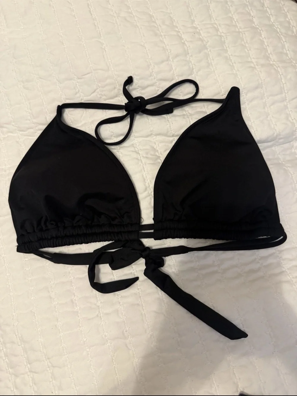 Mossimo Women's Size D/DD Black Halter Style Bikini Top